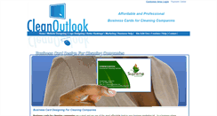 Desktop Screenshot of businesscards.cleanoutlook.com