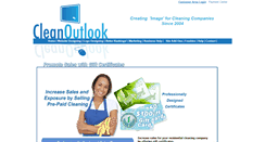 Desktop Screenshot of giftcertificates.cleanoutlook.com